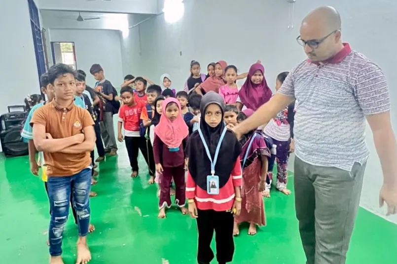 Education project for vulnerable Rohingya refugee children in Penang Malaysia as they don't have access to education