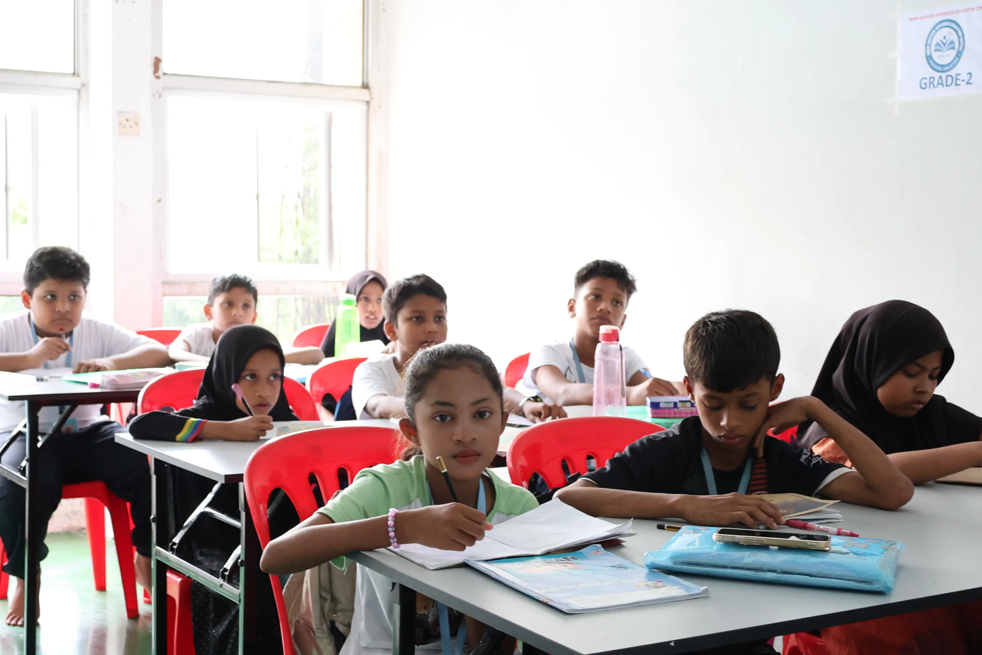 Education project for vulnerable Rohingya refugee children in Penang Malaysia as they don't have access to education